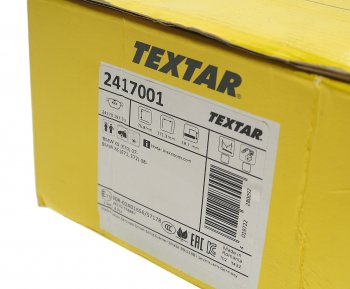 8 399 р. Колодки тормозные передние (4шт.) TEXTAR BMW X5 E70 дорестайлинг (2006-2010)  с доставкой в г. Майкоп. Увеличить фотографию 3