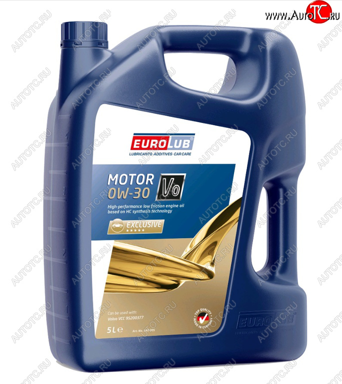 9 449 р. Масло моторное MOTOR VO A5B5 0W30 синт.5л EUROLUB EUROLUB 243005  с доставкой в г. Майкоп