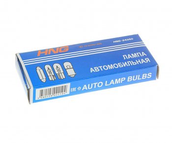 7 р. Лампа 24V WY5W W2.1x9.5d желтая Amber HNG HNG 24350  с доставкой в г. Майкоп. Увеличить фотографию 2