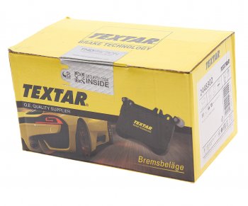 4 099 р. Колодки тормозные задние (4шт.) TEXTAR Audi Q3 F3 (2018-2022)  с доставкой в г. Майкоп. Увеличить фотографию 3