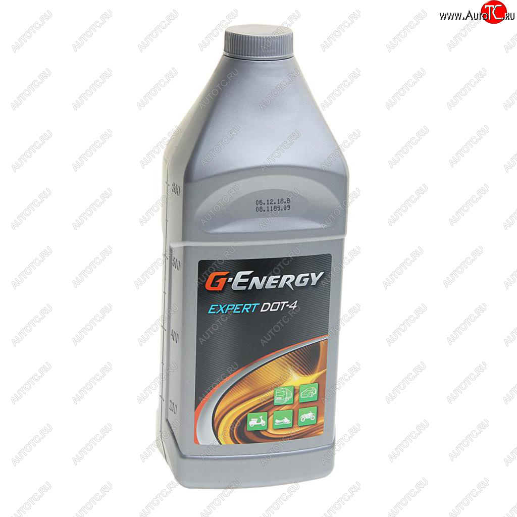 529 р. Жидкость тормозная DOT-4 0.910кг Expert G-ENERGY GAZPROMNEFT 2451500003  с доставкой в г. Майкоп