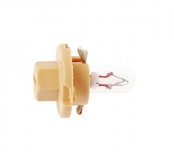 115 р. Лампа 12V 1.5W BAX8.4d бежевый патрон OSRAM OSRAM 2452mfx6  с доставкой в г. Майкоп. Увеличить фотографию 1
