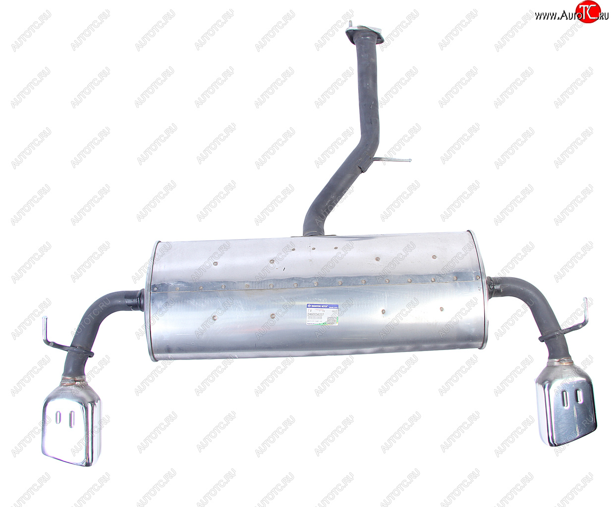 49 849 р. Глушитель SSANGYONG Actyon (10-) (4WD) задняя часть OE SSANGYONG 2460034227 SSANGYONG 2460034227  с доставкой в г. Майкоп