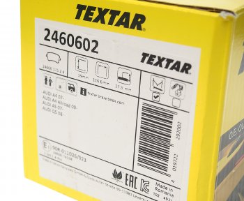 4 399 р. Колодки тормозные задние (4шт.) TEXTAR Audi Q5 8R рестайлинг (2012-2017)  с доставкой в г. Майкоп. Увеличить фотографию 3