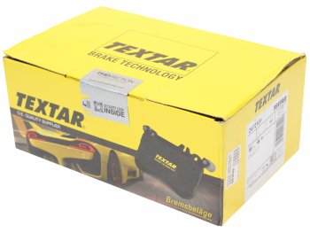 9 249 р. Колодки тормозные задние (4шт.) TEXTAR Porsche Cayenne 955 (2002-2006)  с доставкой в г. Майкоп. Увеличить фотографию 2