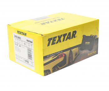 3 399 р. Колодки тормозные передние (4шт.) TEXTAR Renault Megane универсал  рестайлинг (2013-2016)  с доставкой в г. Майкоп. Увеличить фотографию 2