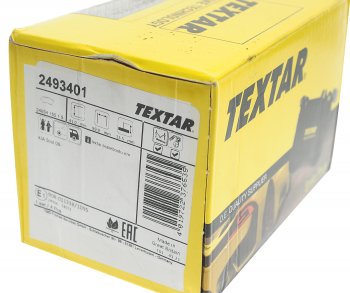 2 999 р. Колодки тормозные задние (4шт.) TEXTAR KIA Soul AM дорестайлинг (2008-2011)  с доставкой в г. Майкоп. Увеличить фотографию 3