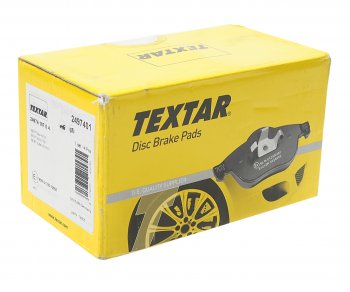 989 р. Колодки тормозные передние (4шт.) TEXTAR Seat Ibiza 6L хэтчбэк 5 дв. (2002-2008)  с доставкой в г. Майкоп. Увеличить фотографию 2