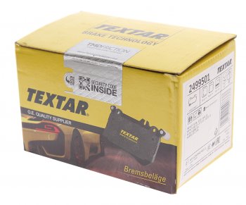 4 099 р. Колодки тормозные задние (4шт.) TEXTAR INFINITI FX50 S51 дорестайлинг (2008-2011)  с доставкой в г. Майкоп. Увеличить фотографию 3