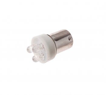 135 р. Лампа светодиодная 24V R5W BA15s белая МАЯК МАЯК 24t15-w3led  с доставкой в г. Майкоп. Увеличить фотографию 1