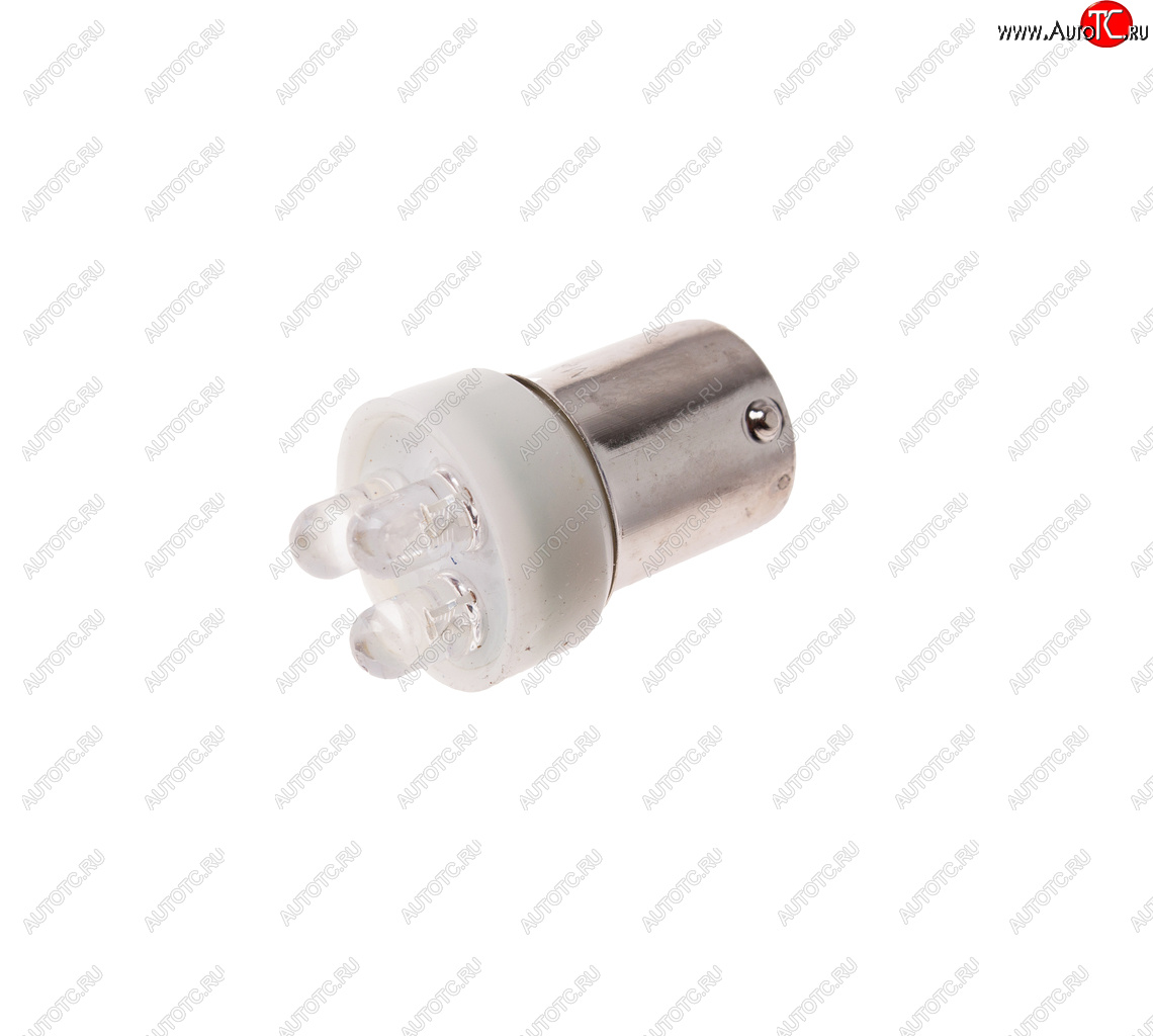 135 р. Лампа светодиодная 24V R5W BA15s белая МАЯК МАЯК 24t15-w3led  с доставкой в г. Майкоп