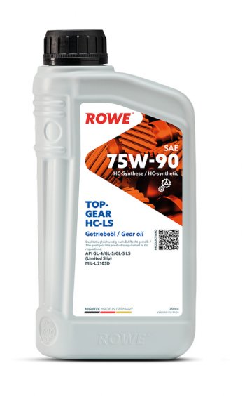 1 799 р. Масло трансмиссионное HIGHTEC TOPGEAR 75W90 LS GL-4/GL-5 синт.1л ROWE ROWE 25004-0010-99 ROWE 25004-0010-99  с доставкой в г. Майкоп. Увеличить фотографию 3