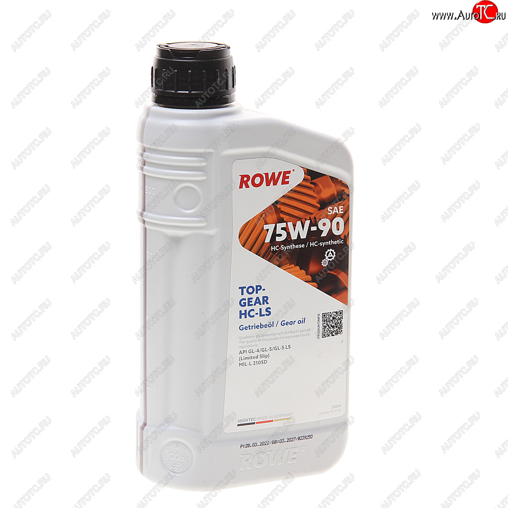 1 799 р. Масло трансмиссионное HIGHTEC TOPGEAR 75W90 LS GL-4/GL-5 синт.1л ROWE ROWE 25004-0010-99 ROWE 25004-0010-99  с доставкой в г. Майкоп