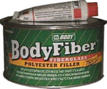 989 р. Шпатлевка со стекловолокном FIBER 250 0.75кг BODY BODY 2500600060  с доставкой в г. Майкоп. Увеличить фотографию 1
