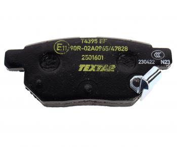 3 299 р. Колодки тормозные задние (4шт.) TEXTAR Toyota Auris E150 хэтчбэк 5 дв. дорестайлинг (2006-2010)  с доставкой в г. Майкоп. Увеличить фотографию 4