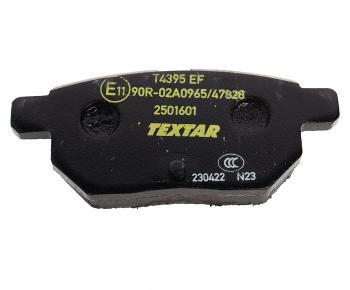 3 299 р. Колодки тормозные задние (4шт.) TEXTAR Toyota Auris E150 хэтчбэк 5 дв. дорестайлинг (2006-2010)  с доставкой в г. Майкоп. Увеличить фотографию 3