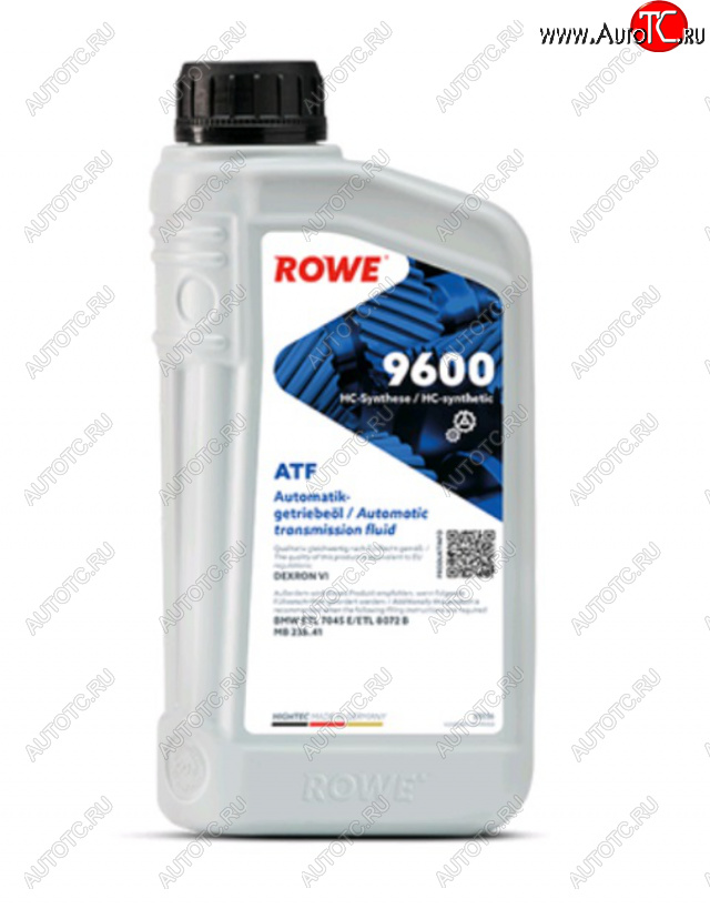 1 389 р. Масло трансмиссионное HIGHTEC ATF 9600 DEXRON VI синт.1л красное ROWE ROWE 25036-0010-99 ROWE 25036-0010-99  с доставкой в г. Майкоп
