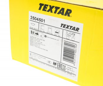 7 349 р. Колодки тормозные передние (4шт.) TEXTAR BMW 7 серия F01-F04 седан (2008-2015)  с доставкой в г. Майкоп. Увеличить фотографию 3