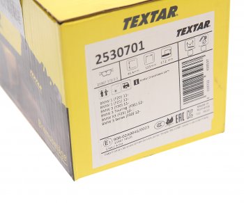 4 399 р. Колодки тормозные задние (4шт.) TEXTAR BMW 3 серия F31 универсал дорестайлинг (2012-2015)  с доставкой в г. Майкоп. Увеличить фотографию 3