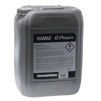 10 999 р. Масло моторное KAMAZ G-Profi Service Line DE 10W40 синт.20л (ОАО КАМАЗ) GAZPROMNEFT 253133890  с доставкой в г. Майкоп. Увеличить фотографию 1