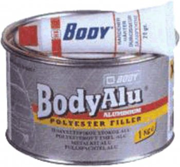 1 189 р. Шпатлевка с алюминиевым наполнителем PRO F255 ALU 1кг BODY BODY 2550800001  с доставкой в г. Майкоп. Увеличить фотографию 1