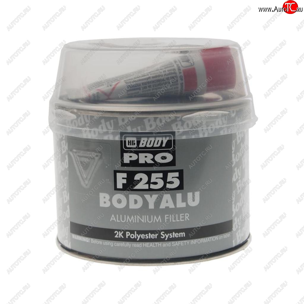539 р. Шпатлевка с алюминиевым наполнителем PRO F255 ALU 0.25кг BODY BODY 2550800050  с доставкой в г. Майкоп