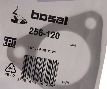 289 р. Прокладка KIA Bongo3 (06-) (2.5),Sportage (98-) трубы приемной BOSAL BOSAL 256-120  с доставкой в г. Майкоп. Увеличить фотографию 2