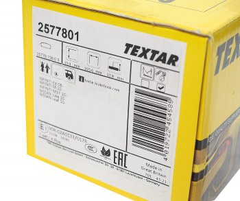 3 069 р. Колодки тормозные задние (4шт.) TEXTAR INFINITI FX37 S51 дорестайлинг (2008-2011)  с доставкой в г. Майкоп. Увеличить фотографию 3