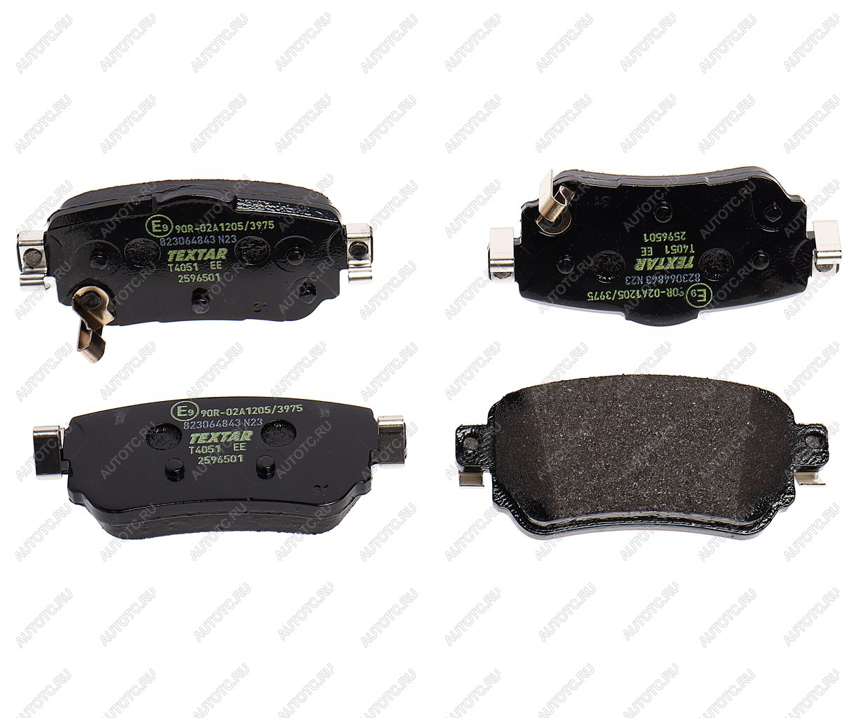 3 599 р. Колодки тормозные задние (4шт.) TEXTAR Nissan Qashqai 2 J11 дорестайлинг (2013-2019)  с доставкой в г. Майкоп