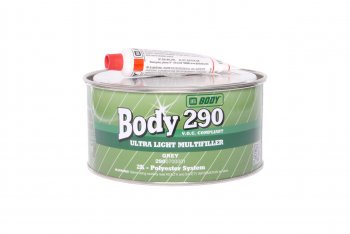 1 439 р. Шпатлевка доводочная ULTRA LIGHT 290 1л BODY BODY 2901300001  с доставкой в г. Майкоп. Увеличить фотографию 1