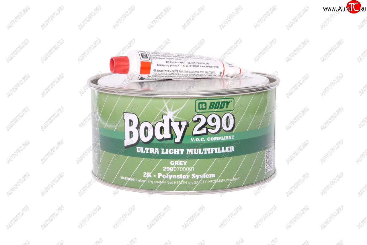 1 439 р. Шпатлевка доводочная ULTRA LIGHT 290 1л BODY BODY 2901300001  с доставкой в г. Майкоп