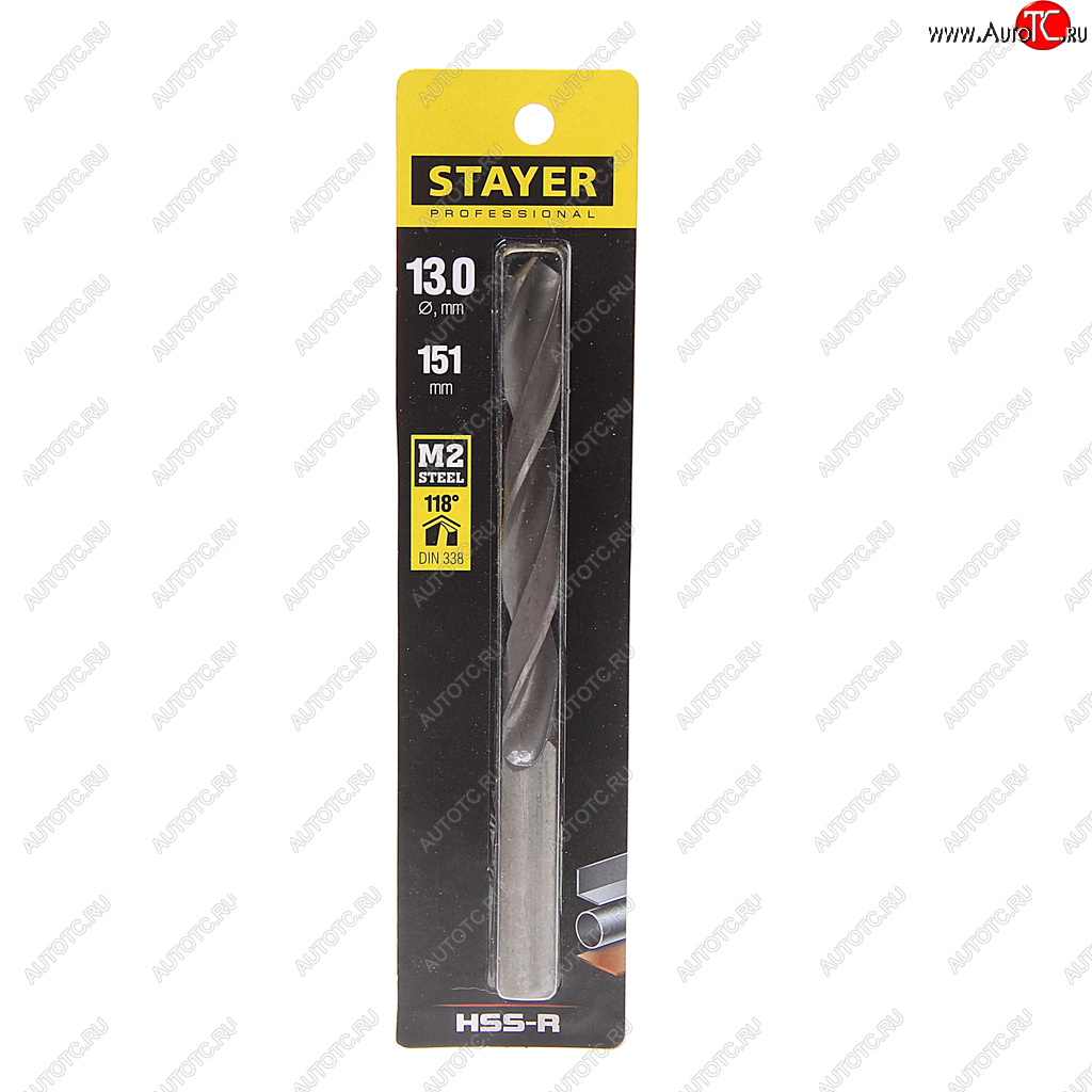 519 р. Сверло по металлу 13.0х151мм HSS STAYER STAYER 29602-13  с доставкой в г. Майкоп