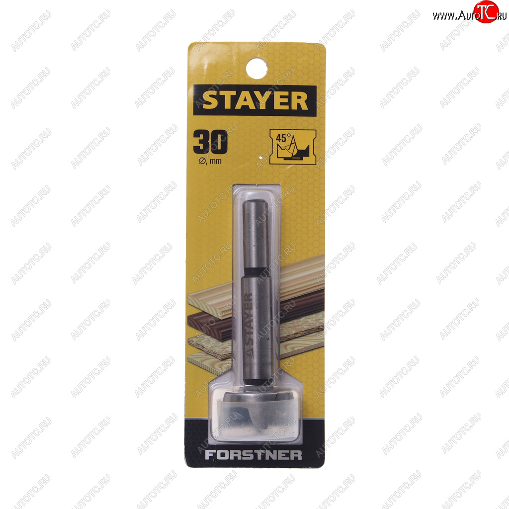 369 р. Сверло Форстнера 30.0мм Forstner STAYER STAYER 29985-30_z01  с доставкой в г. Майкоп