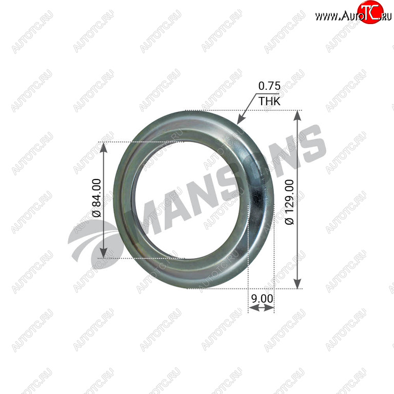 84 р. Кольцо BPW (ECO) маслоотражающее ступицы (6.5-9т) MANSONS MANSONS 300.011  с доставкой в г. Майкоп