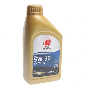 1 239 р. Масло моторное FULLY-SYNTHETIC 5W30 синт.1л IDEMITSU IDEMITSU 30011328-724  с доставкой в г. Майкоп. Увеличить фотографию 1