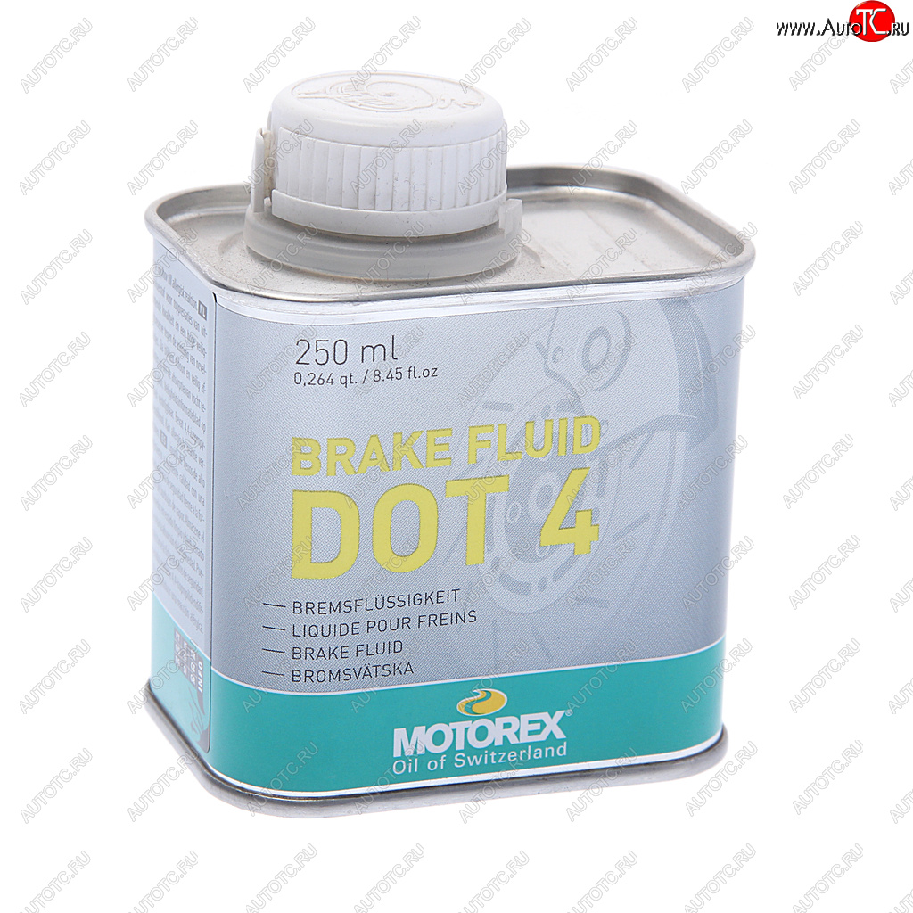 1 199 р. Жидкость тормозная DOT-4 0.25л MOTOREX MOTOREX 300280 MOTOREX 300280  с доставкой в г. Майкоп
