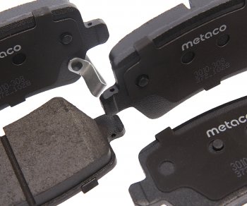 3 999 р. Колодки тормозные CHERY Tiggo (06-) задние (4шт.) EXEED TXL (19-) METACO METACO 3010-308  с доставкой в г. Майкоп. Увеличить фотографию 2