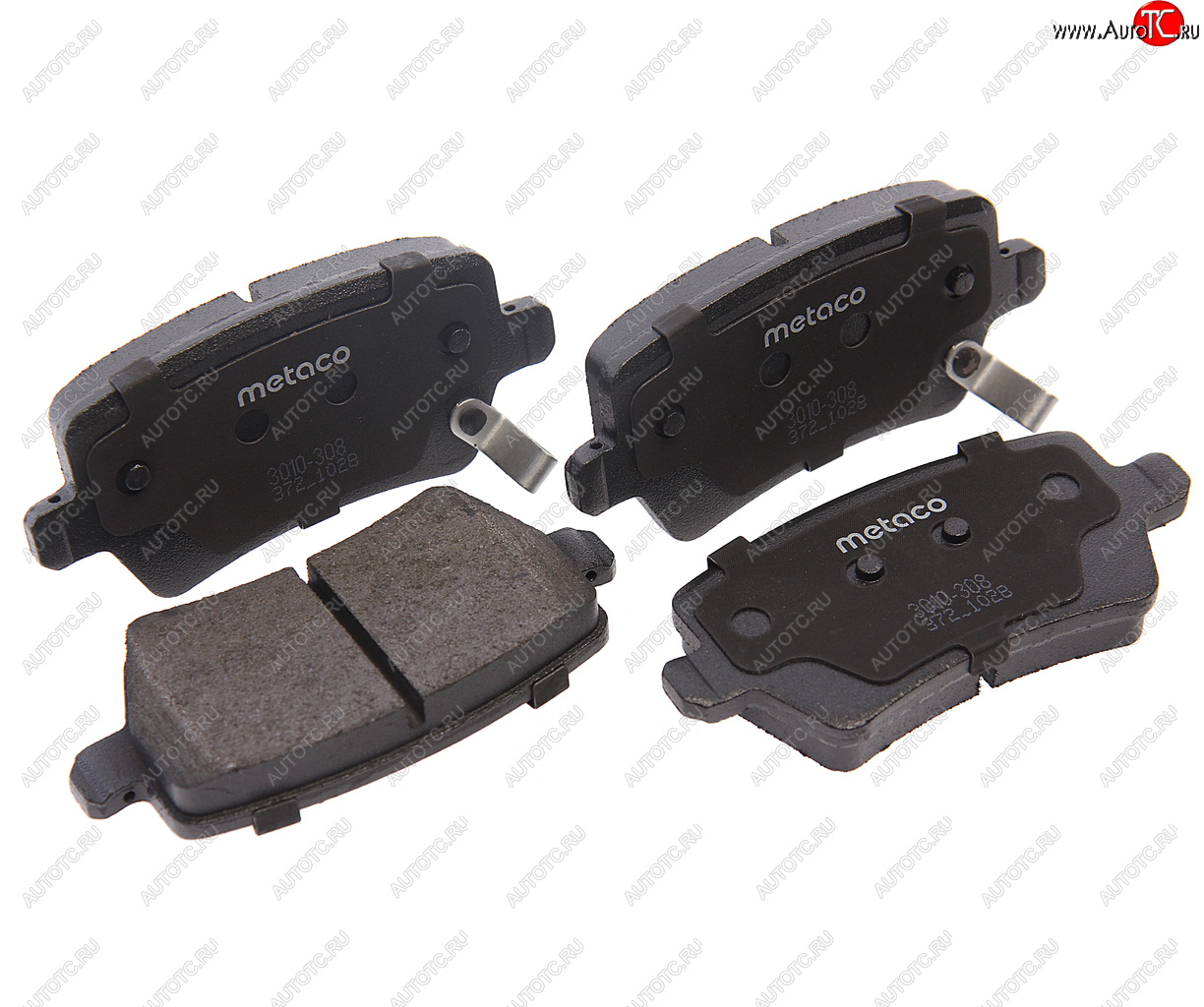 3 999 р. Колодки тормозные CHERY Tiggo (06-) задние (4шт.) EXEED TXL (19-) METACO METACO 3010-308  с доставкой в г. Майкоп