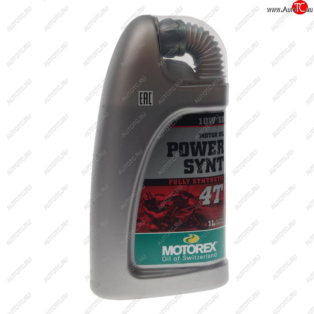 2 199 р. Масло моторное для 4-х тактных двигателей Power synt 4T 10W60 синт.1л MOTOREX MOTOREX 301888 MOTOREX 301888  с доставкой в г. Майкоп