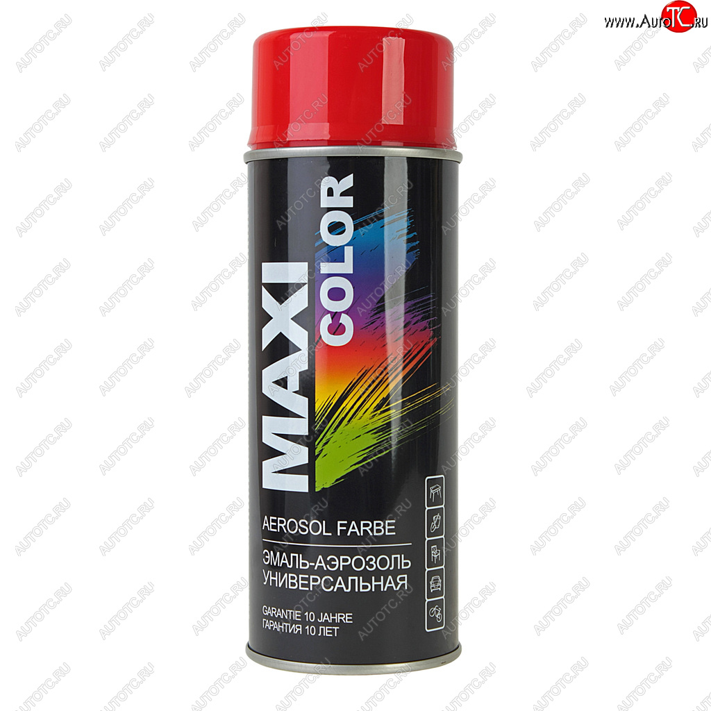 419 р. Краска красная аэрозоль 400мл MAXI COLOR MAXI COLOR 3020mx  с доставкой в г. Майкоп