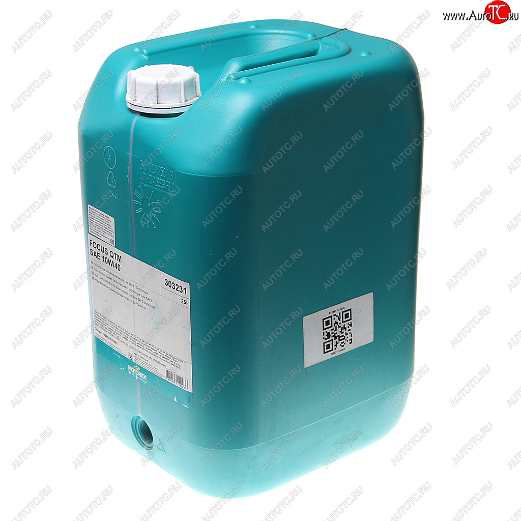 15 849 р. Масло моторное Focus QTM 10W40 E9/E7/E6 п/синт.25л MOTOREX MOTOREX 303231 MOTOREX 303231  с доставкой в г. Майкоп