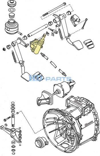 6 749 р. Цилиндр сцепления главный SCANIA P,R,T series HD-PARTS HD-PARTS 304010  с доставкой в г. Майкоп. Увеличить фотографию 5