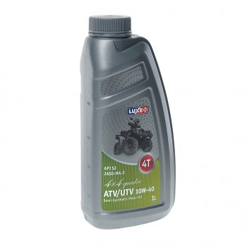 449 р. Масло моторное для 4-х тактных двигателей 4x4 QUADRO ATVUTV 4T 10W40 псинт.1л LUXE LUXE 30404  с доставкой в г. Майкоп. Увеличить фотографию 1