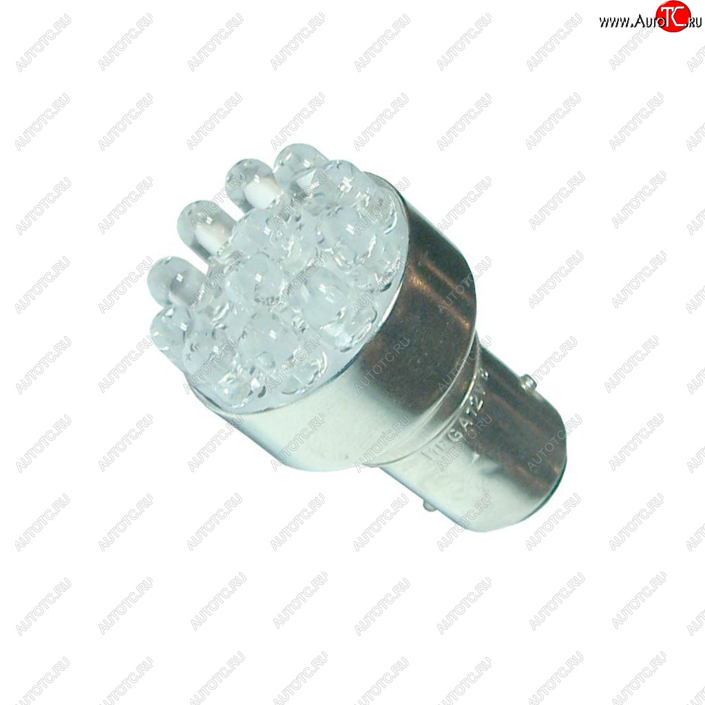 59 р. Лампа светодиодная 12V P215W BAY15d двухконтактная Blue MEGAPOWER MEGAPOWER-AUTOMOTIVE 30404blue  с доставкой в г. Майкоп