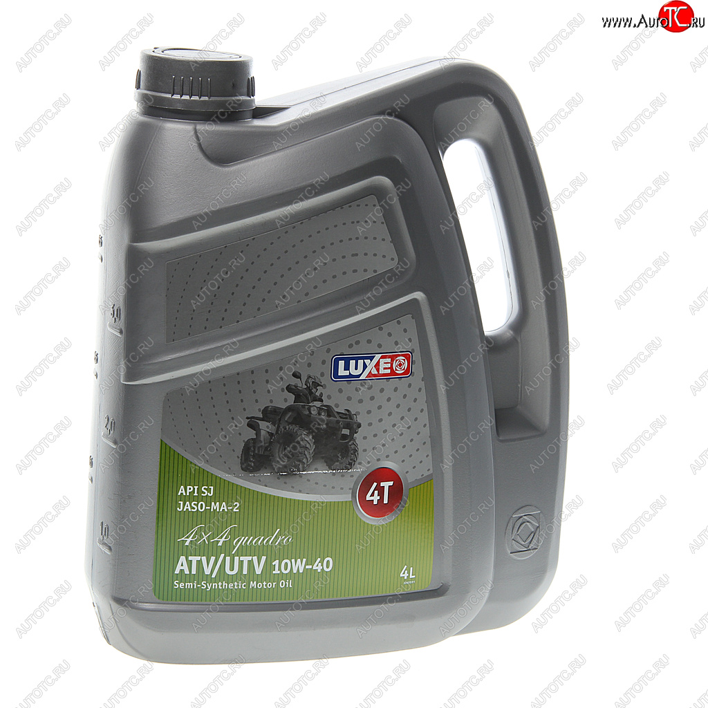1 659 р. Масло моторное для 4-х тактных двигателей 4x4 QUADRO ATVUTV 4T 10W40 псинт.4л LUXE LUXE 30405  с доставкой в г. Майкоп