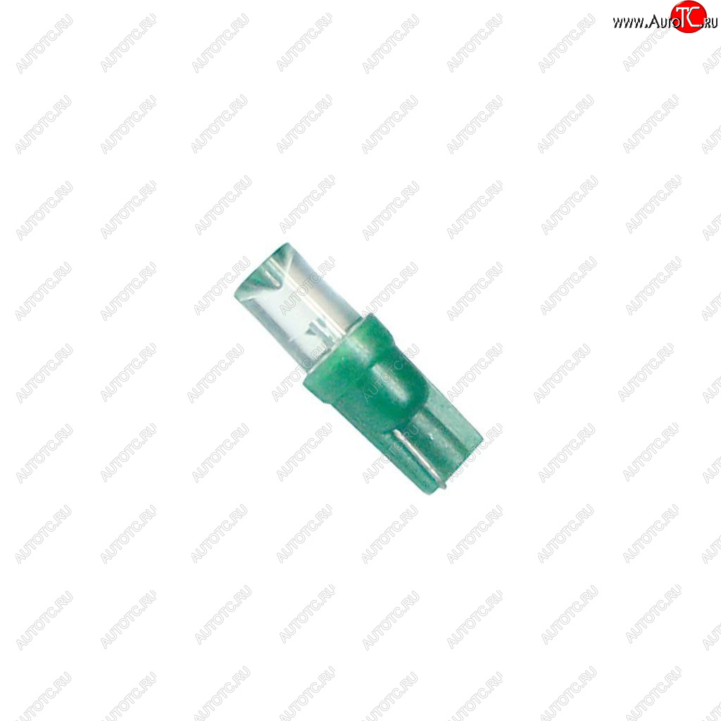 1 р. Лампа светодиодная 12V W1.2W Bax8.5d Cone Green MEGAPOWER MEGAPOWER-AUTOMOTIVE 30413g  с доставкой в г. Майкоп