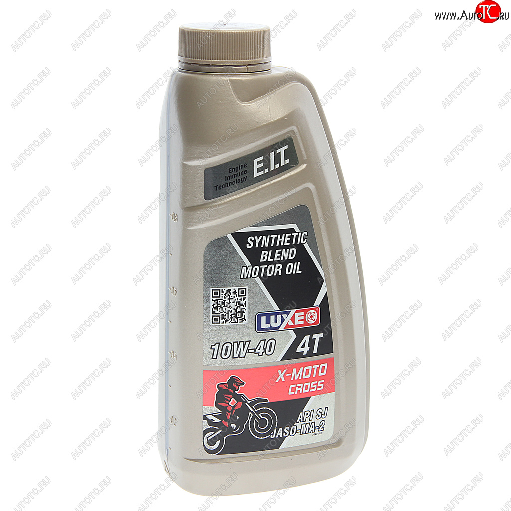479 р. Масло моторное для 4-х тактных двигателей X-MOTO CROSS SJ 4T 10W40 псинт.1л LUXE LUXE 30421  с доставкой в г. Майкоп