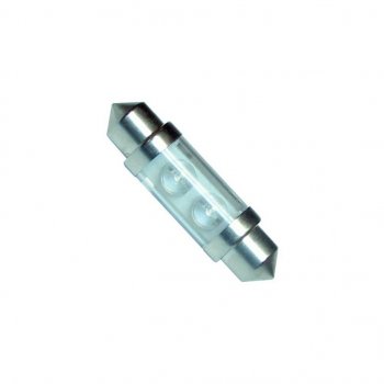 29 р. Лампа светодиодная 12V C5W SV8.5-8 двухцокольная Green MEGAPOWER MEGAPOWER-AUTOMOTIVE 30431g  с доставкой в г. Майкоп. Увеличить фотографию 1