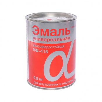 272 р. Краска красная 900г ПФ-115 АЛЬФА АЛЬФА 3051  с доставкой в г. Майкоп. Увеличить фотографию 1