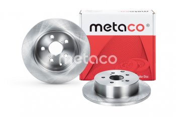 2 699 р. Диск тормозной VW Golf 5,6 AUDI A3 SKODA Octavia (1Z,5E),Yeti задний (1шт.) METACO METACO 3060-479  с доставкой в г. Майкоп. Увеличить фотографию 1